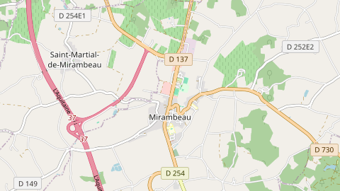 Carte de localisation de l'évènement