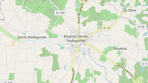 Carte de localisation de l'évènement