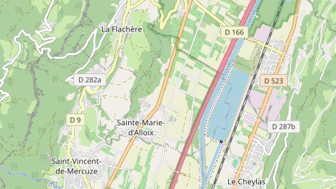 Carte de localisation de l'évènement