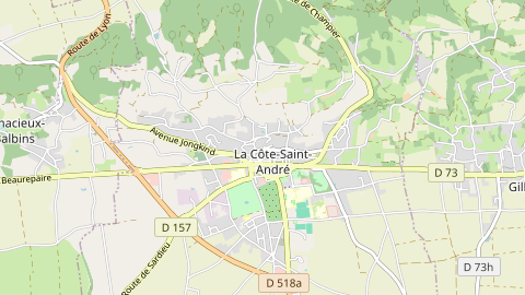 Carte de localisation de l'évènement