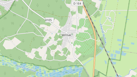 Carte de localisation de l'évènement