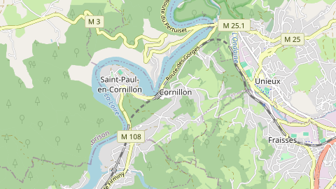 Carte de localisation de l'évènement