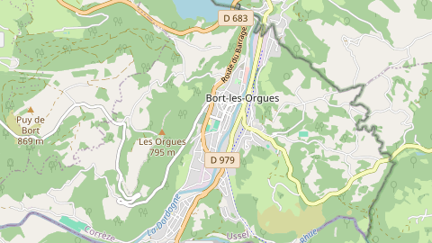 Carte de localisation de l'évènement