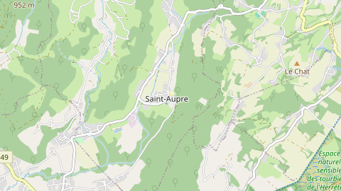 Carte de localisation de l'évènement