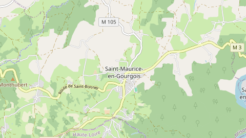 Carte de localisation de l'évènement