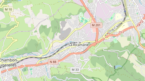 Carte de localisation de l'évènement