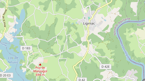 Carte de localisation de l'évènement