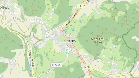 Carte de localisation de l'évènement