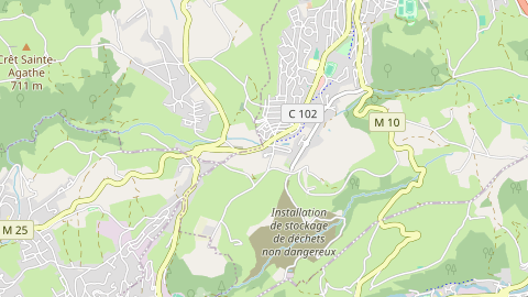 Carte de localisation de l'évènement