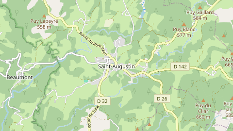 Carte de localisation de l'évènement