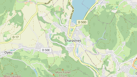 Carte de localisation de l'évènement