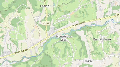 Carte de localisation de l'évènement