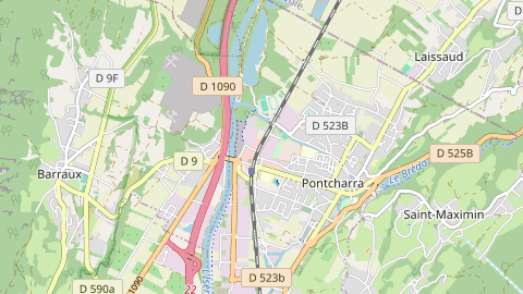Carte de localisation de l'évènement