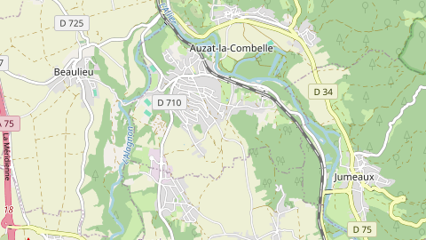 Carte de localisation de l'évènement