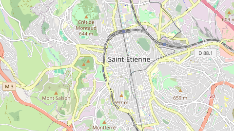 Carte de localisation de l'évènement