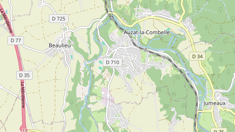 Carte de localisation de l'évènement