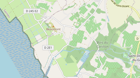 Carte de localisation de l'évènement