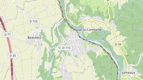 Carte de localisation de l'évènement