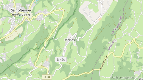 Carte de localisation de l'évènement