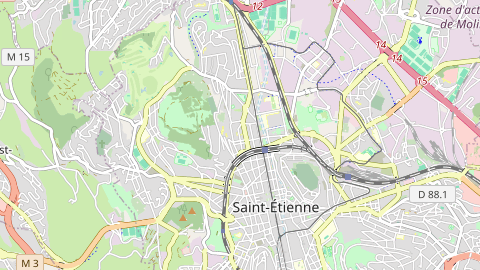 Carte de localisation de l'évènement