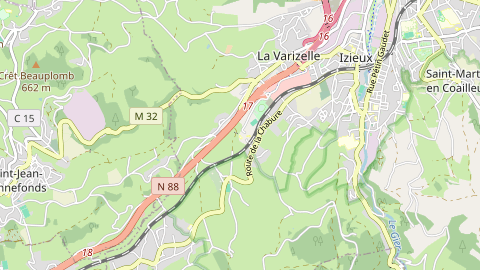 Carte de localisation de l'évènement