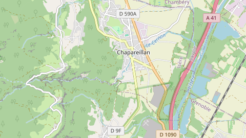 Carte de localisation de l'évènement