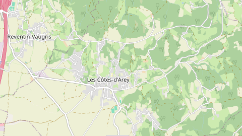 Carte de localisation de l'évènement