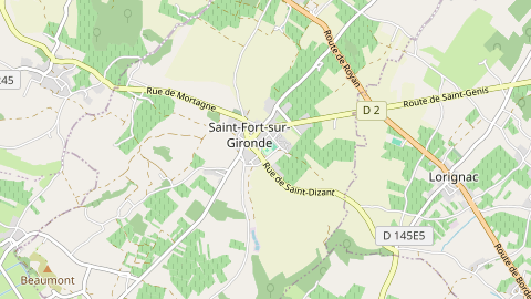 Carte de localisation de l'évènement