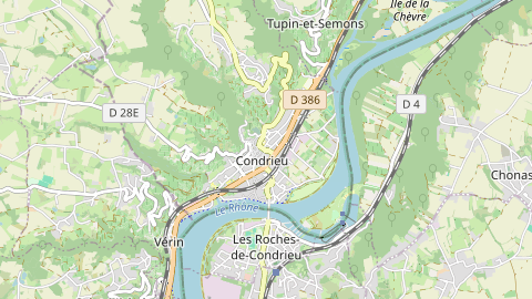 Carte de localisation de l'évènement