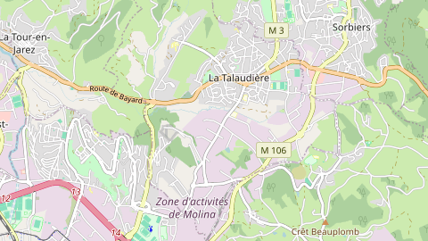 Carte de localisation de l'évènement