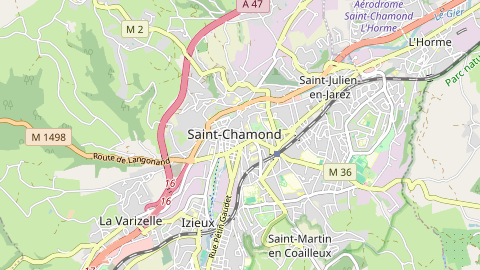 Carte de localisation de l'évènement