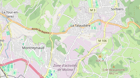 Carte de localisation de l'évènement