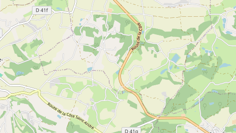 Carte de localisation de l'évènement
