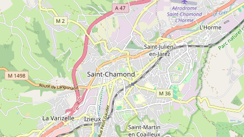 Carte de localisation de l'évènement