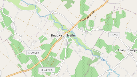 Carte de localisation de l'évènement