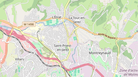 Carte de localisation de l'évènement