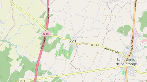 Carte de localisation de l'évènement