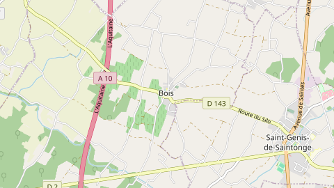 Carte de localisation de l'évènement