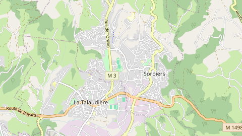 Carte de localisation de l'évènement