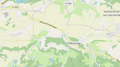 Carte de localisation de l'évènement