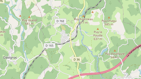 Carte de localisation de l'évènement