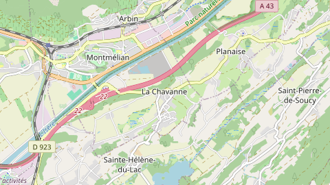 Carte de localisation de l'évènement