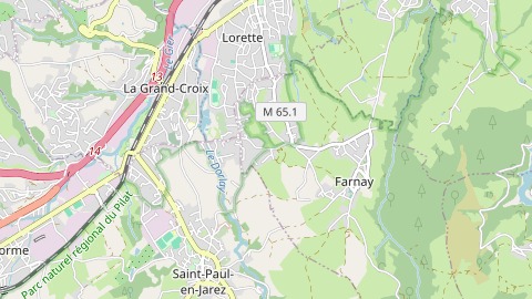 Carte de localisation de l'évènement