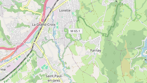 Carte de localisation de l'évènement