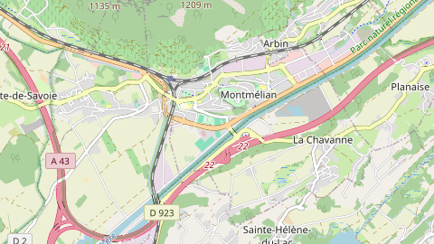 Carte de localisation de l'évènement