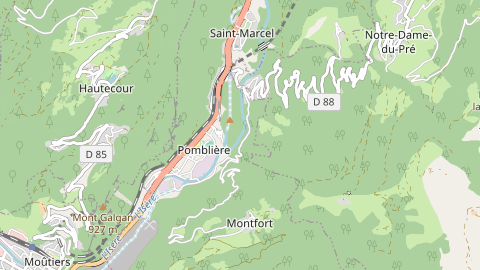 Carte de localisation de l'évènement