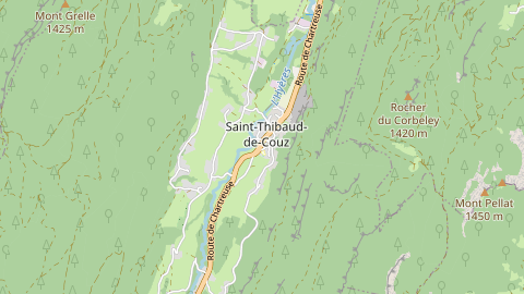 Carte de localisation de l'évènement