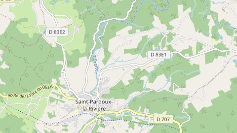Carte de localisation de l'évènement