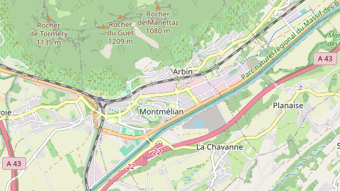 Carte de localisation de l'évènement