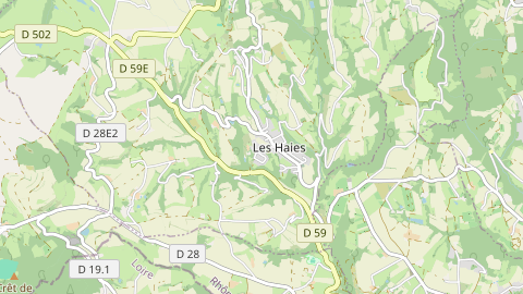 Carte de localisation de l'évènement